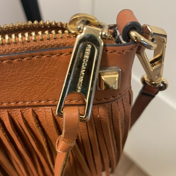 Rebecca Minkoff Leather Fringe Crossbody Bag - Picture 9 of 12